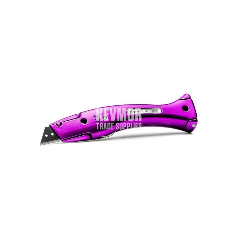 Janser Candy Violet Delphin Utility Knife | Kevmor Trade Supplies