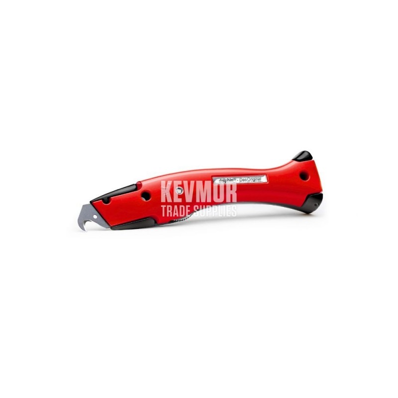 Janser High Shine Red Delphin Utility Knife