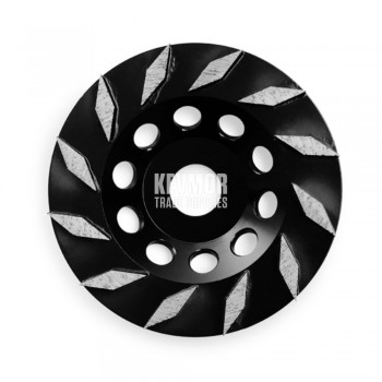 UFS 16/20 Grit Soft Bond - 14 Star Segment - 180mm Diamond Cup Wheel