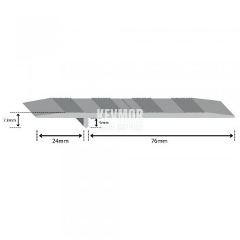 SFS105S - Aluminium Construction Joint Cover 3.66m