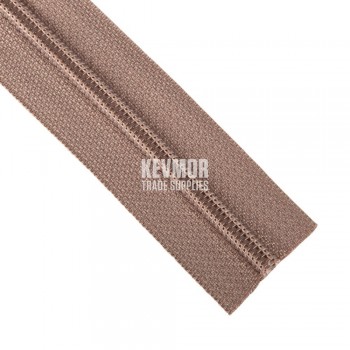 Zip No.5 Beige Continuous Chain 200m roll