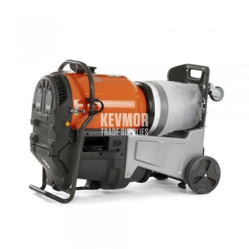 Husqvarna DE 130 H High Power HEPA Dust Extractor - Laying Down