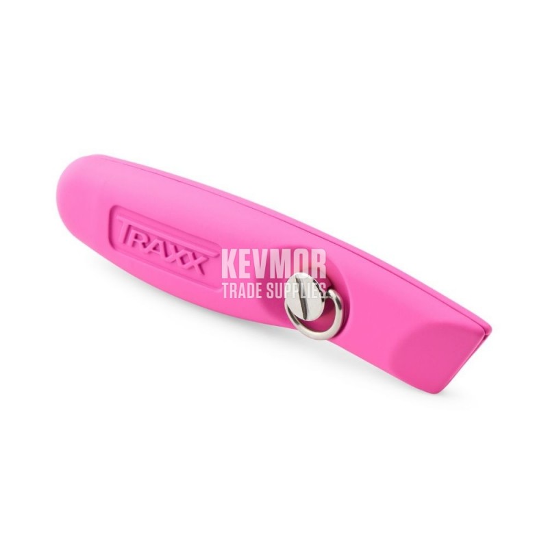 Traxx Pink Non-Slip Utility Knife