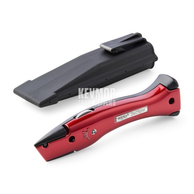 Janser Candy Red Delphin Utility Knife