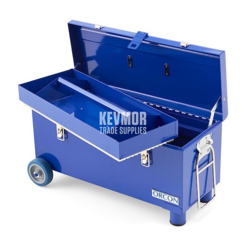 Traxx Tool Box with Wheels and Seaming Tray