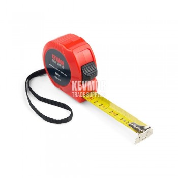 UFS1005 Red Tape Measure - 10mt Metric Only