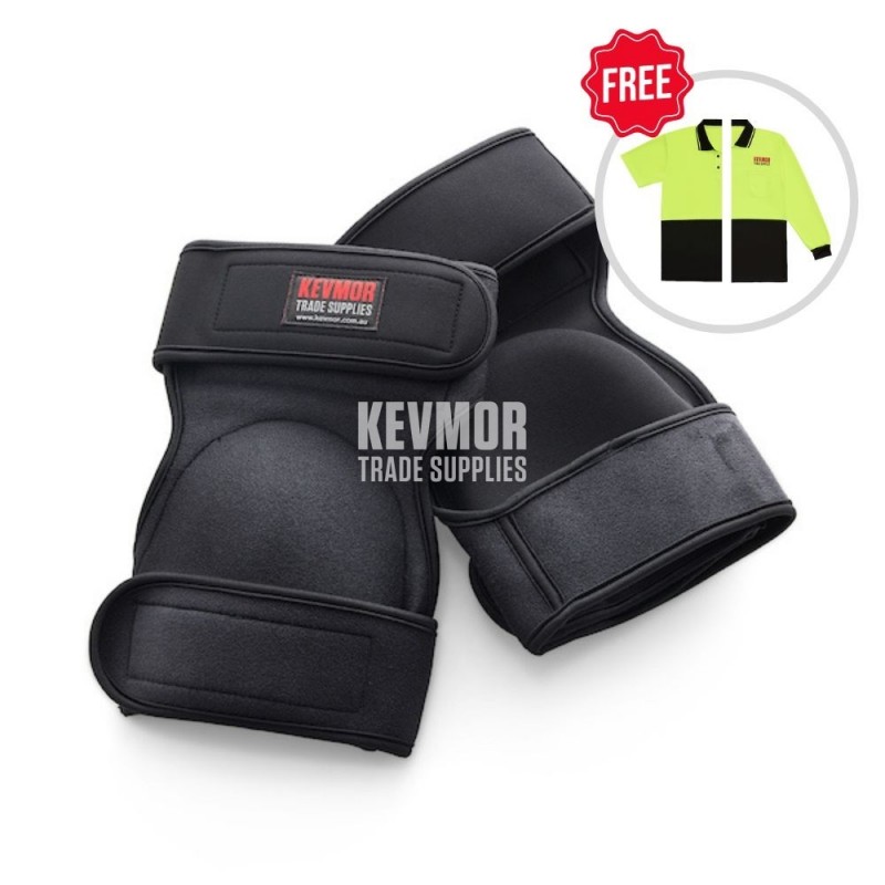 UFS1085 Comfort Knee Pads Black - Friday Frenzy Free Polo Promo