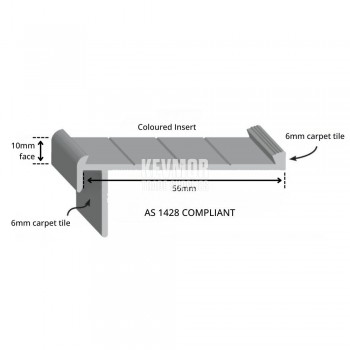 SFS204 Carpet Tile Nosing Profile