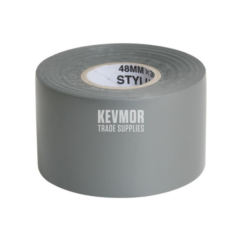 Tape 48mm Duct Tape x 30m Roll Grey "Gaffa Tape"