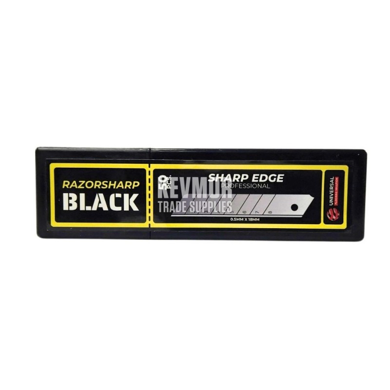 UFS9145 Razor Sharp Black Snap Blades - 50 pack