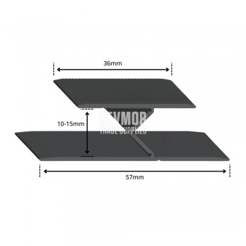 SFS329 - Double Z Senior Expansion Matt Black 3.3m