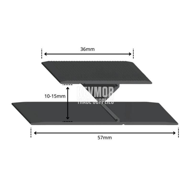 SFS329 - Double Z Senior Expansion Matt Black 3.3m