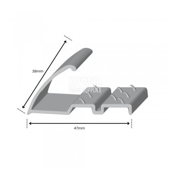 SFS2200/201S - Naplock Commercial Pinned Silver - Profile