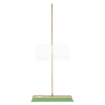 Kraft 24" Green Nylex Soft Finish Broom Complete Kit