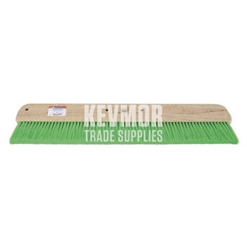 Kraft 24" Green Nylex Soft Finish Broom