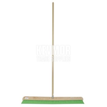 Kraft 36" Green Nylex Soft Finish Broom Complete Kit
