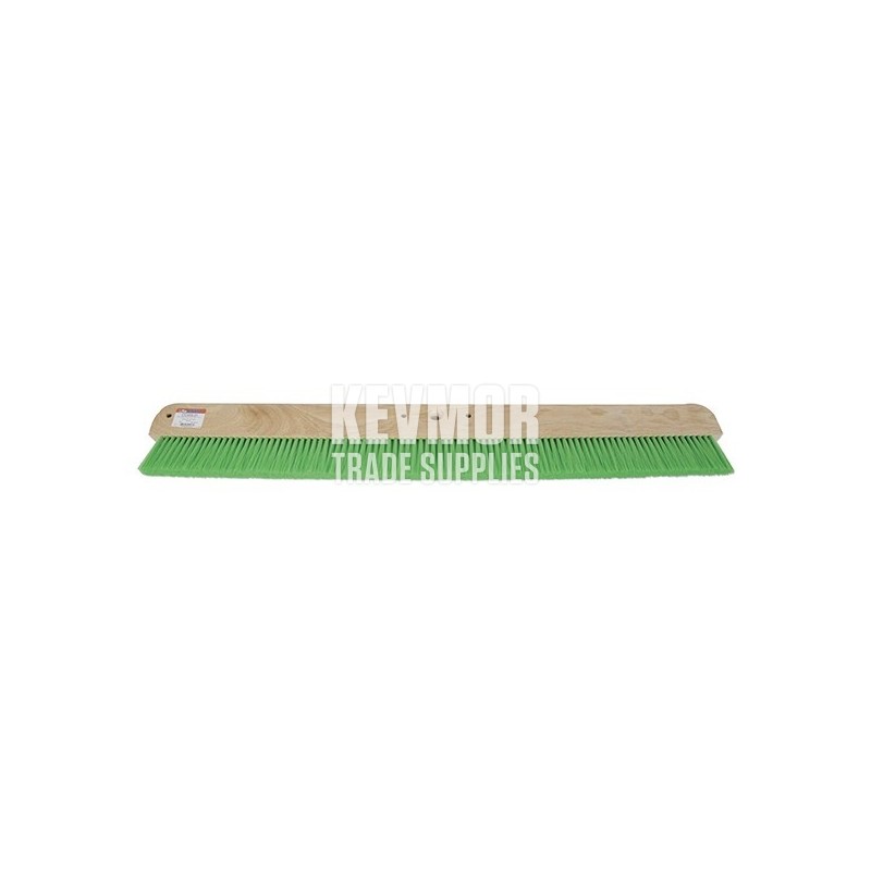 Kraft 36" Green Nylex Soft Finish Broom Head