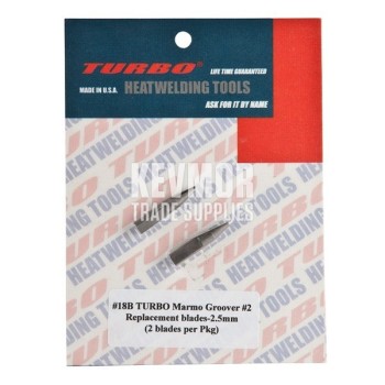 18B Replacement blades (2.5mm) - Turbo Marmo Groover