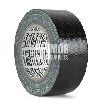 Tape 96mm Cloth Black - 25m roll