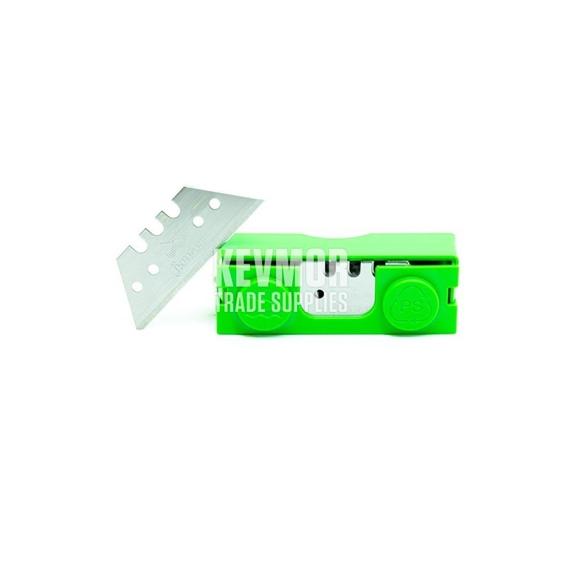 Green Box 50mm Straight HD Blades 20 pc dispenser Janser