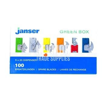 Janser Hook Blades 20 pc - Yellow