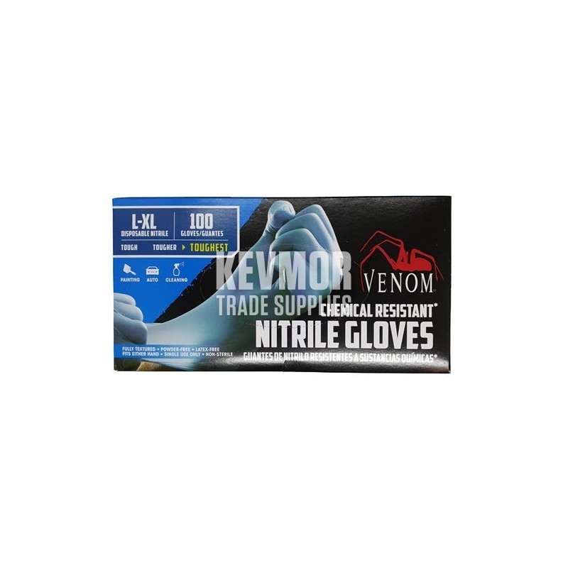 Venom Nitrile Industrial Gloves (100 pack)