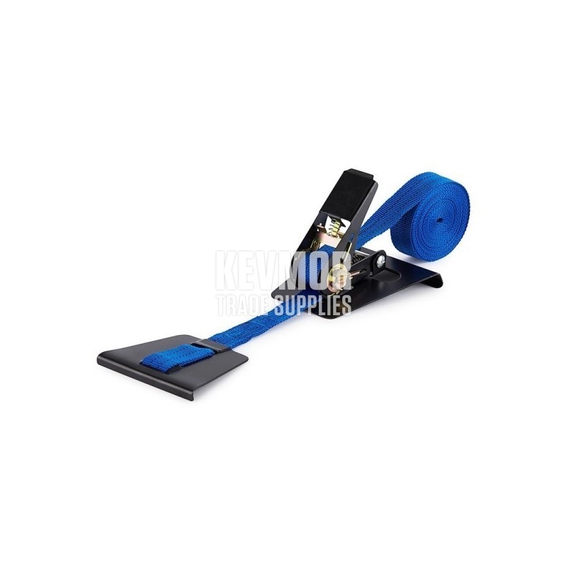 UFS4018 Plank Ratchet Blue - Tied Down Strap Floor Clamp