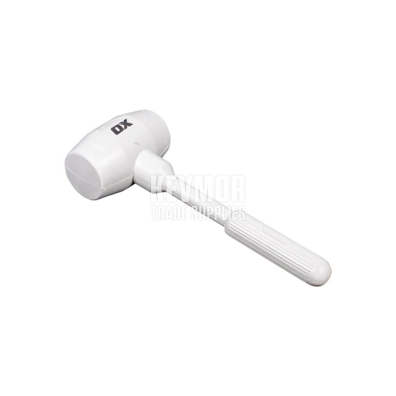 OX Pro One Piece Rubber Mallet - 990gm