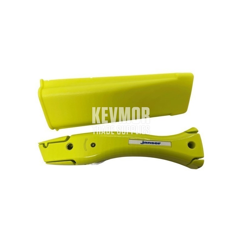 Janser Professional Hi Vis Dolphin ® Utility Knife with matching holder