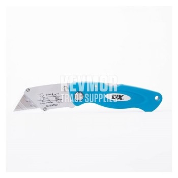 OX Trade Utility Folding and Retractable Knife Twinpack