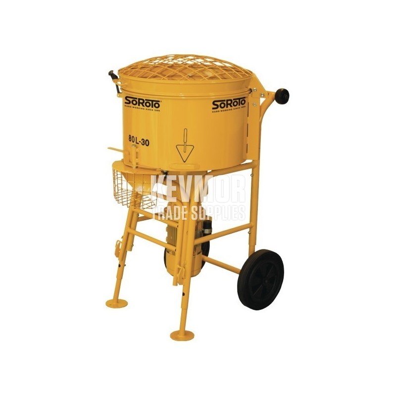 Forced Action Screed Mixer 80-Litre