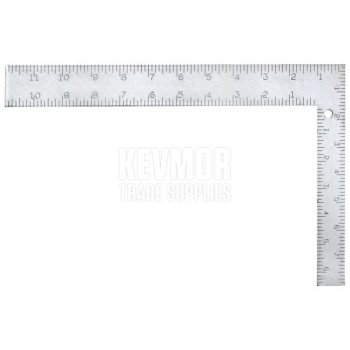 8"x 12" Steel Square etched metric Kraft