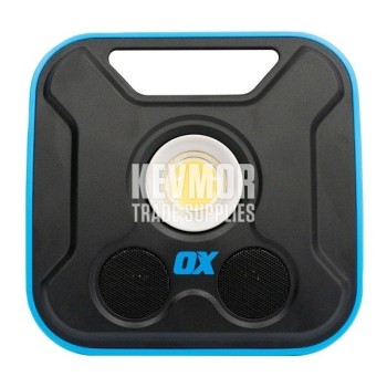 OX Pro 2300 Lumen LED Work Light with inbuilt wireless speaker – rechargeable