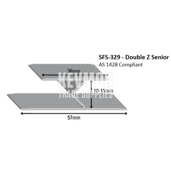 SFS-329 - Double Z Senior Expansion Matt Silver 3.3m
