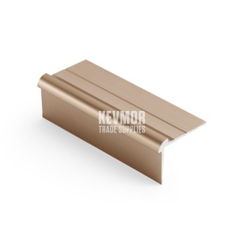 SFS952B - Vinyl Plank Stair Nosing 3mm Bronze