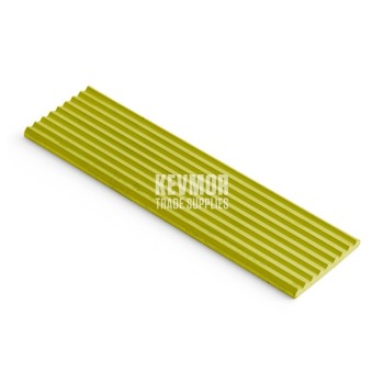 Flat Fluted Stair Tread 40mm Gold