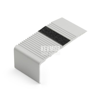 SFS86GT Black Scalloped Aluminium Stair Nosing