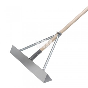 Kraft 24" Magnesium Tri Level Placer Head With Wooden Handle -  CC932