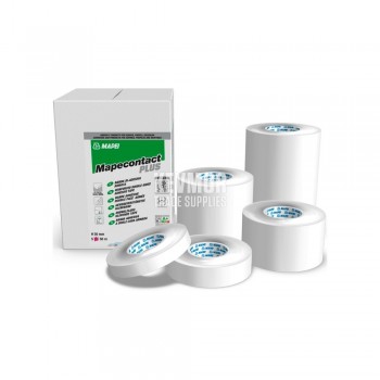 Mapecontact Plus Double Sided Reinforced Adhesive Tape - 50m roll