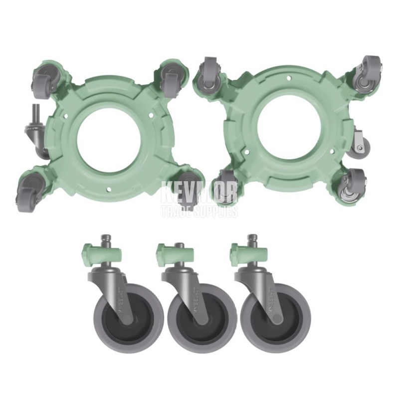 Green Replacement Standard Wheel Kit - Kneel-It V3